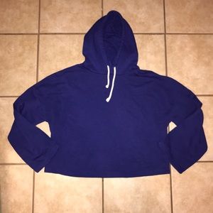 Zara trafaluc oversized hoodie crop